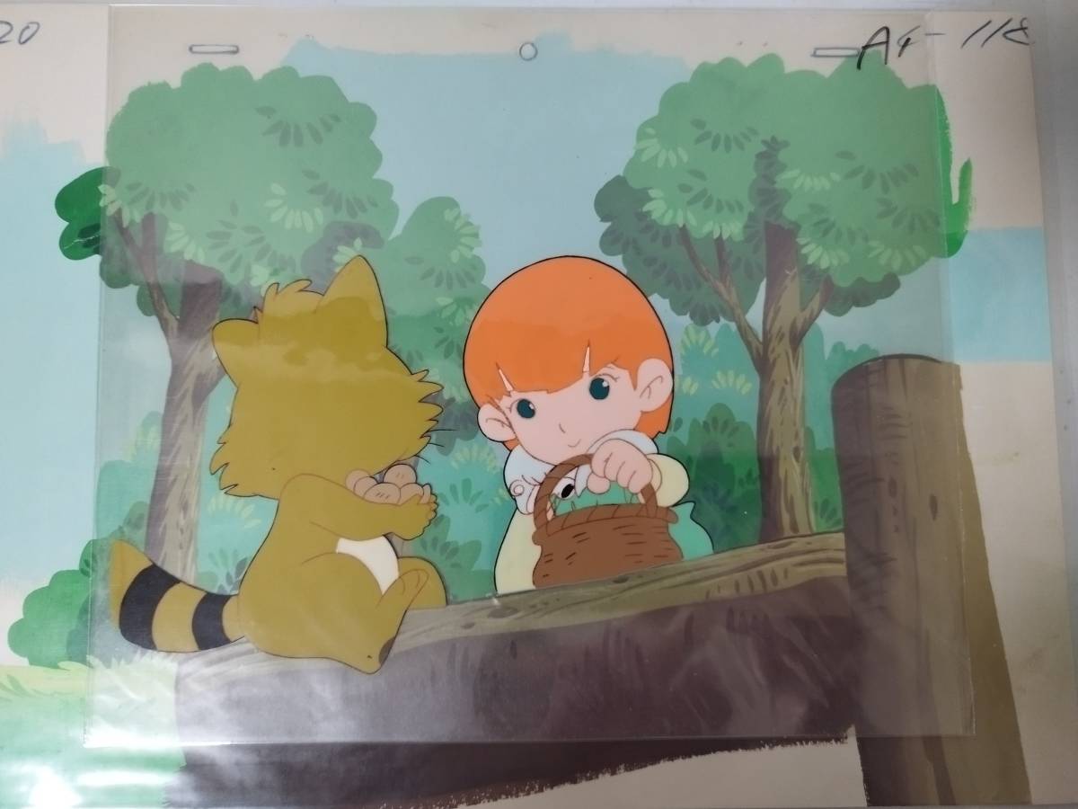 スプーンおばさん ルウリィ、ルウ、スプーンおばさん セル画 スプーン