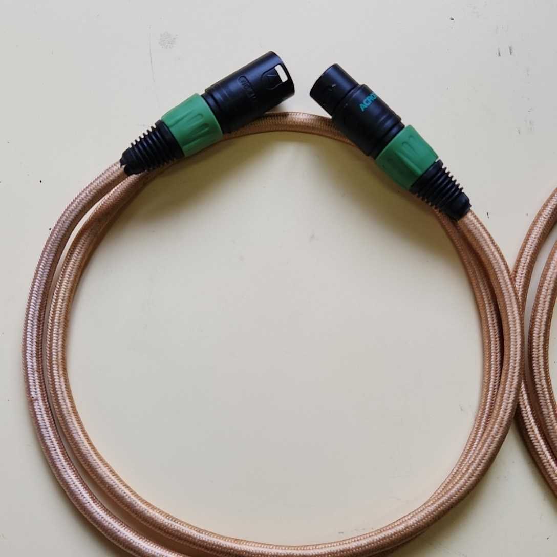 ACROTEC XLRバランスケーブル ペア ACROTEC XLRバランスケーブル ペア 6N-A2030 アクロテック ACROTEC XLR