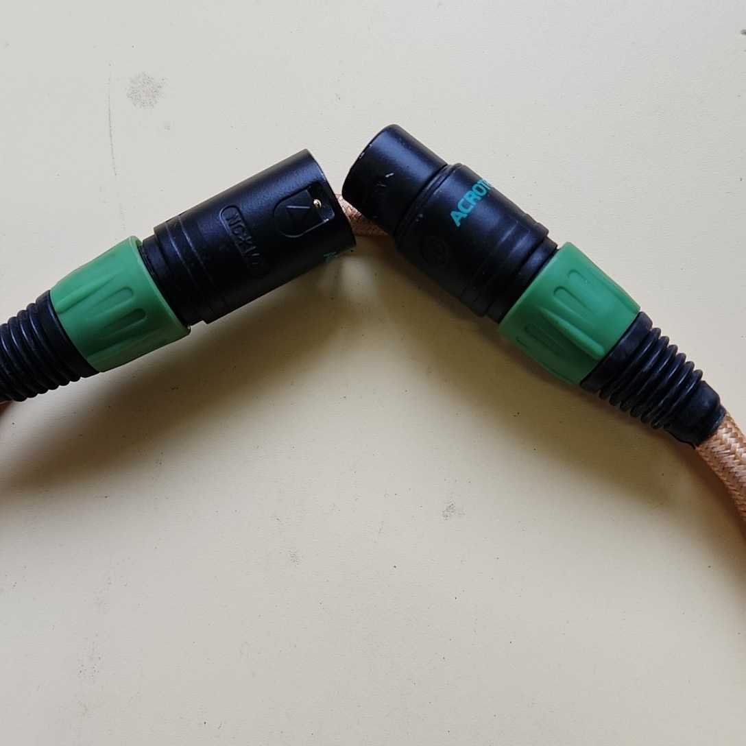 ACROTEC XLRバランスケーブル ペア 6N-A2030 アクロテック ACROTEC XLR