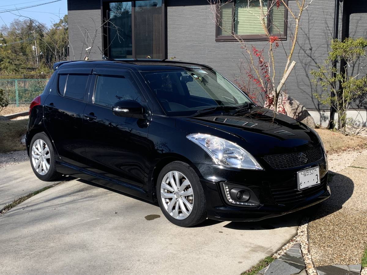 個人出品売切！綺麗な女性ワンオーナー車＆ガレージ保管！車検1年半付！26年式後期スイフトRS