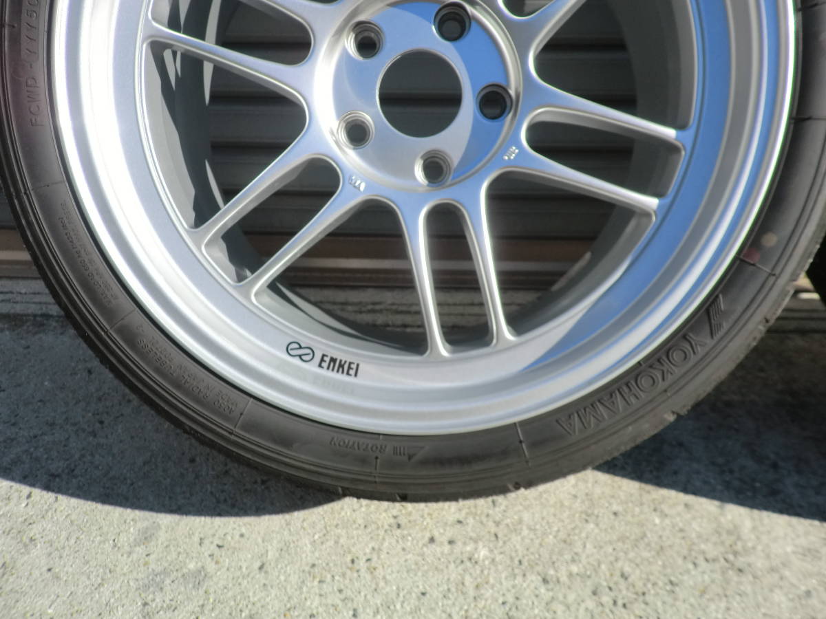 エンケイ RPF1 18インチ 9.5J 5穴 114.3 オフセット+45 A050 G/S 