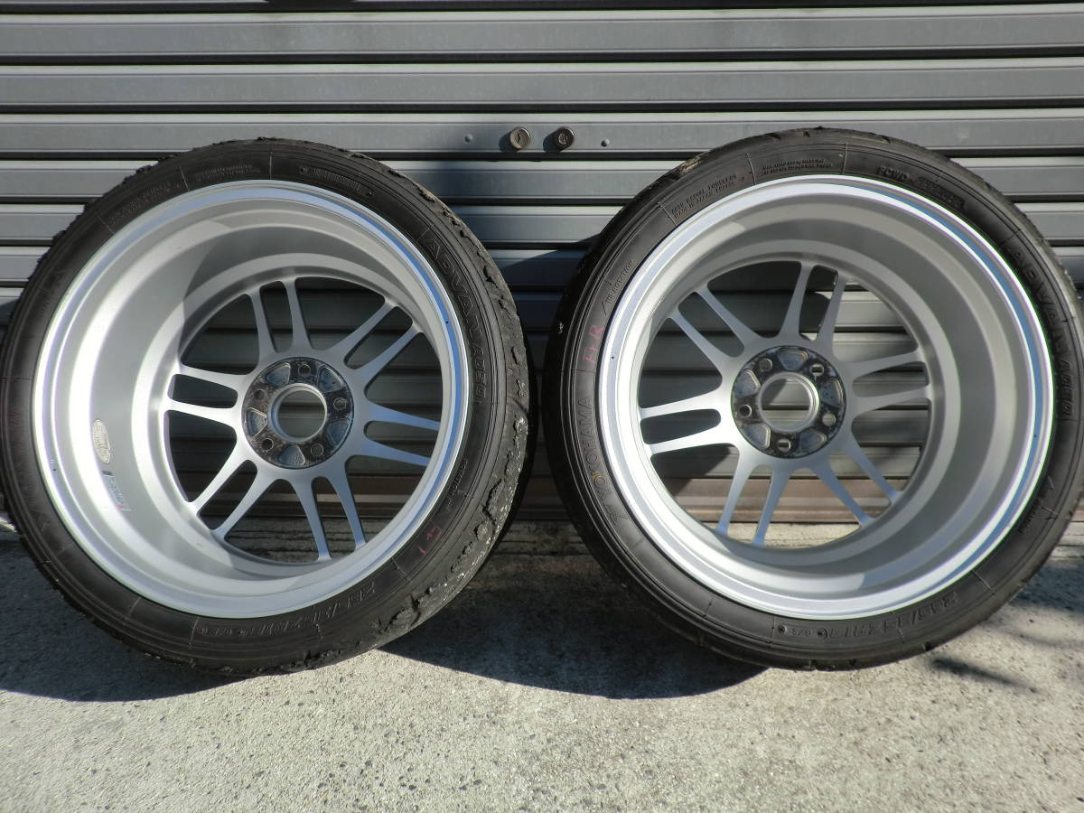 2本】エンケイ RPF1 18インチ 9.5J タイヤ付き - タイヤ、ホイール