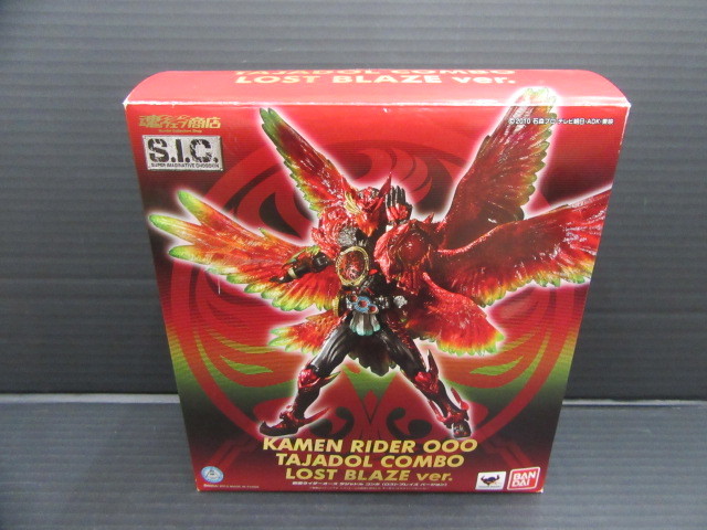 〇 S.I.C. 魂ウェブ商店 バンダイ 仮面ライダーオーズ タジャドル コンボ (ロストブレイズ バージョン) 「仮面ライダーオーズ/OOO」 