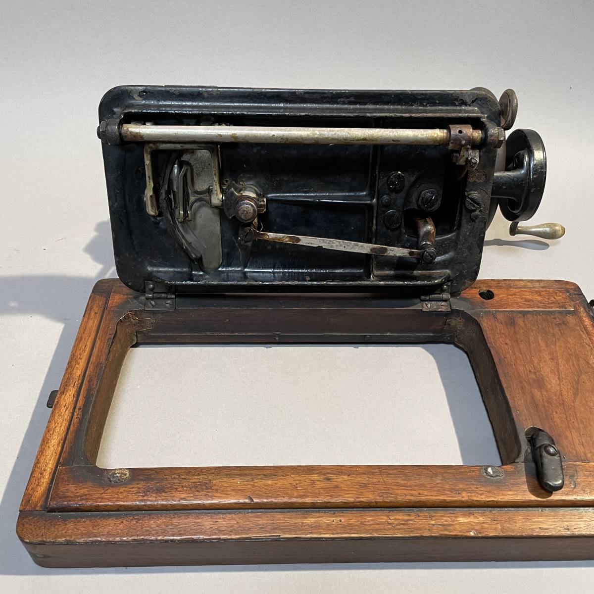 SM9 希少 1896年製? 一部動作確認 SINGER シンガー 古い 手回し