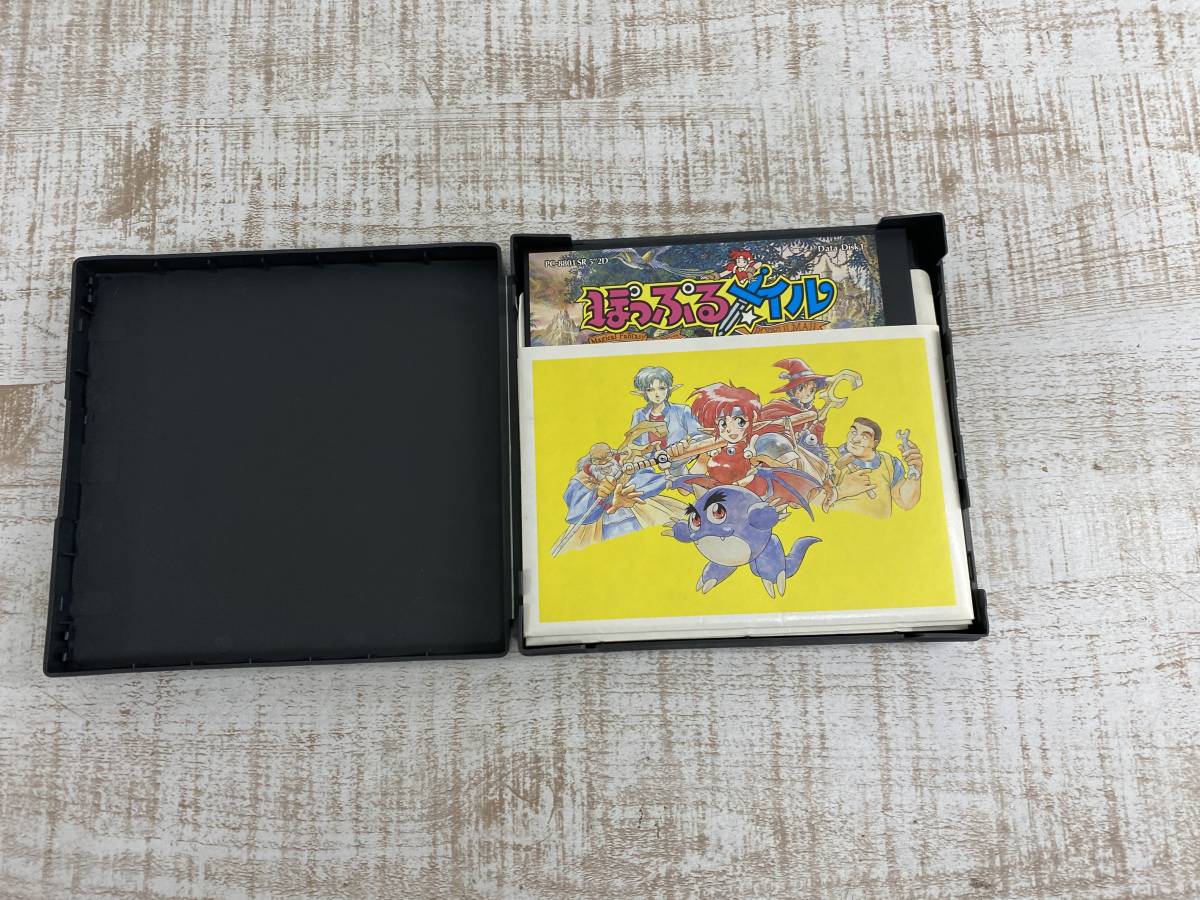 ☆a-35 ぽっぷるメイル PC-8801 5インチFD 日本ファルコム パソコンゲーム