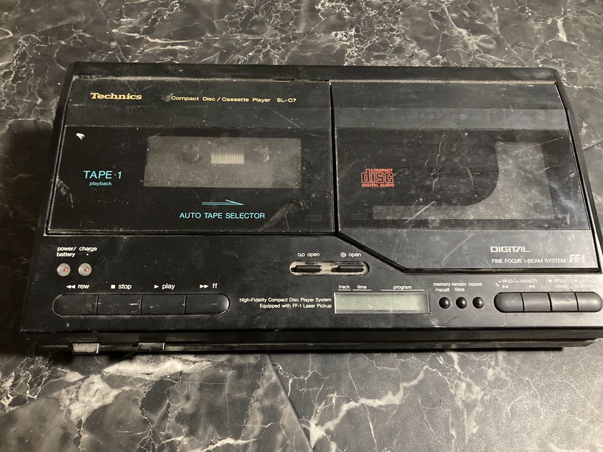 テクニクス Technics SL-C7 CD 希少 カセットプレーヤー SL-C7カセット