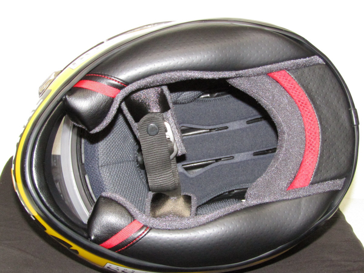 アイルトン・セナ レプリカヘルメット SHOEI Z-7 Lサイズ 内装新品