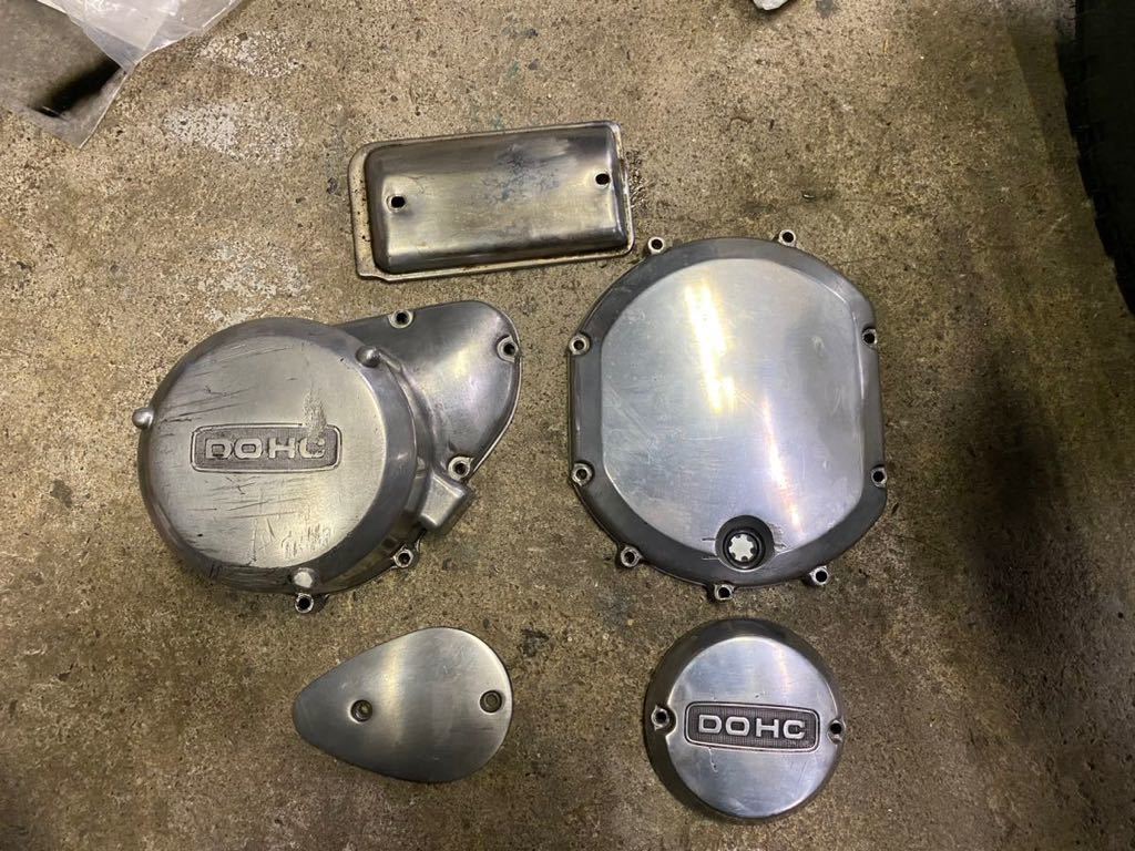 セット z1 z2 kz 鬼フィン クラッチカバー Z1 Z2 エンジン カバー 激