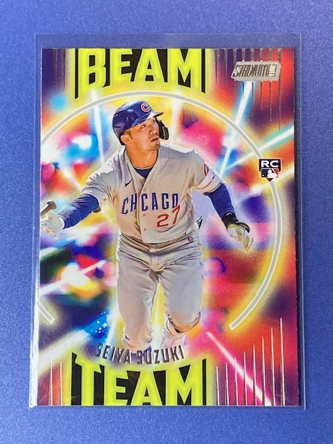 2022 TOPPS STADIUM CLUB BEAM TEAM 鈴木誠也 RC ベースカード付
