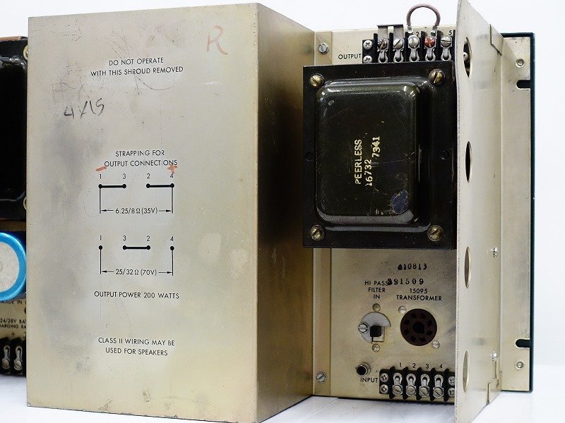家庭用美容器 □□ALTEC 1590CB/1590C モノラルパワーアンプ アルテック