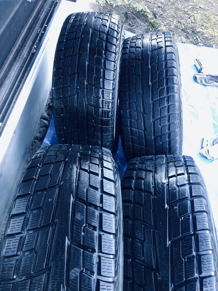 冬タイヤ 265/70R15 マツダ純正プロシード用アルミ付き スタッドレス 4 