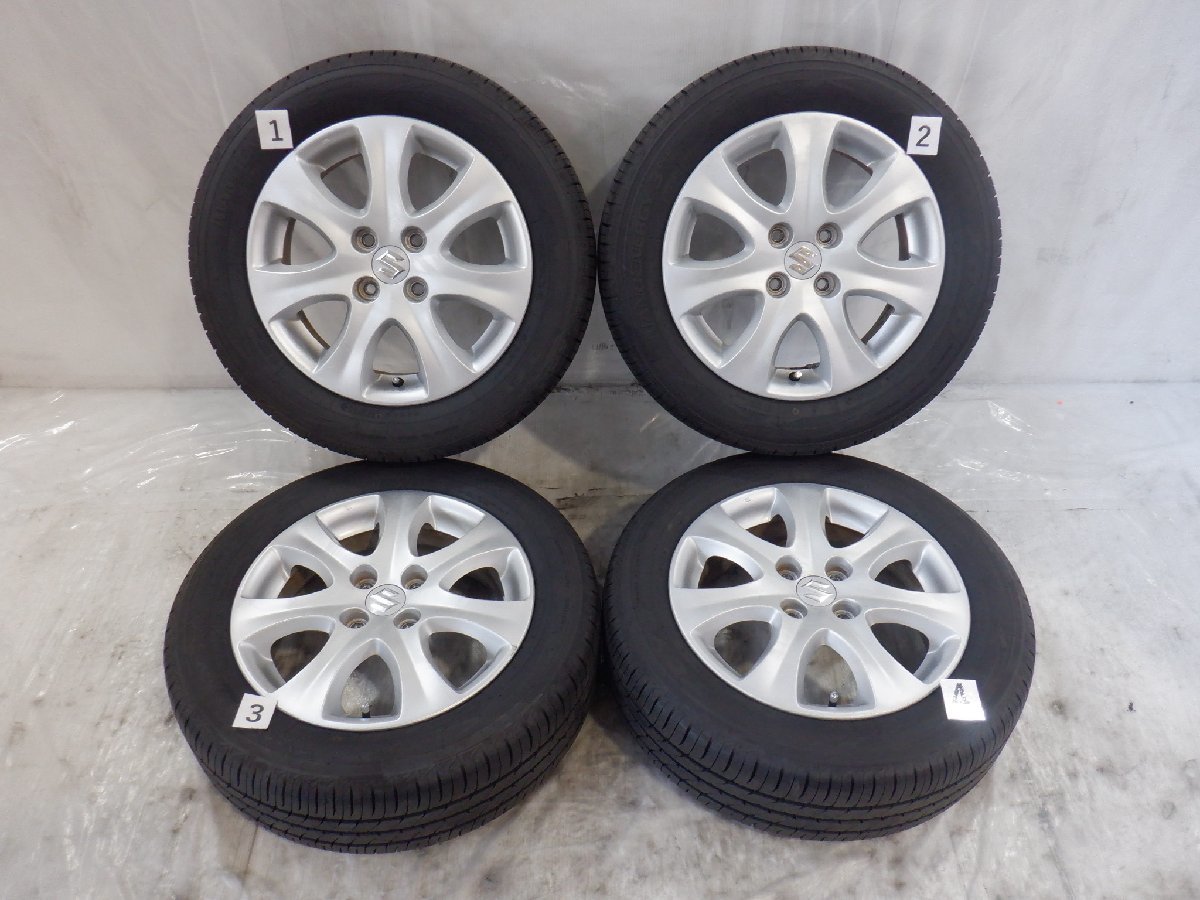 ☆良品☆22年製 バリ山 ZC71S スイフト☆ 4H 100 5.5J +45 15インチ