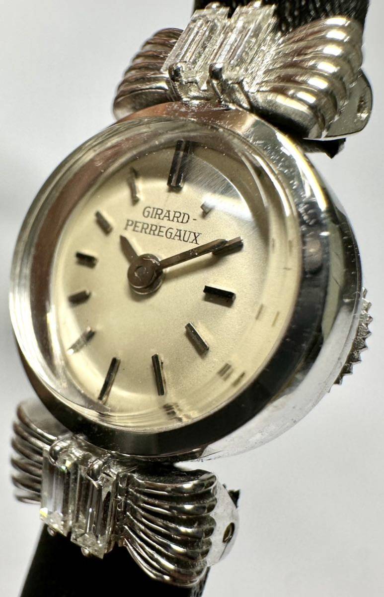 1円〜 Y 希少 18金WGモデル GIRARD PERREGAUX ジラールペルゴ 1円〜 Y 希少 18金WGモデル GIRARD PERREGAUX ジラールペルゴ