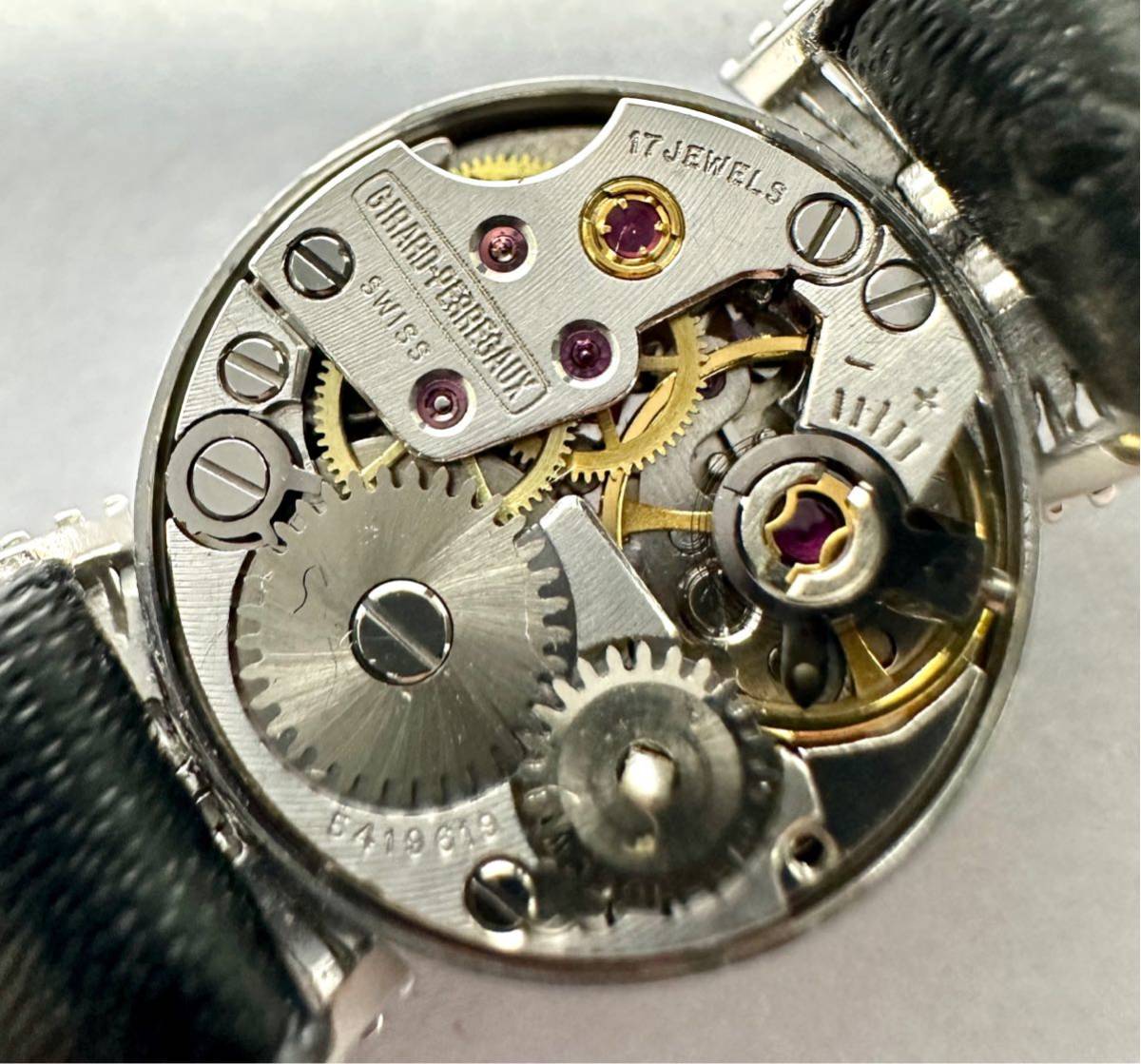 1円〜 Y 希少 18金WGモデル GIRARD PERREGAUX ジラールペルゴ 1円〜 Y 希少 18金WGモデル GIRARD PERREGAUX ジラールペルゴ