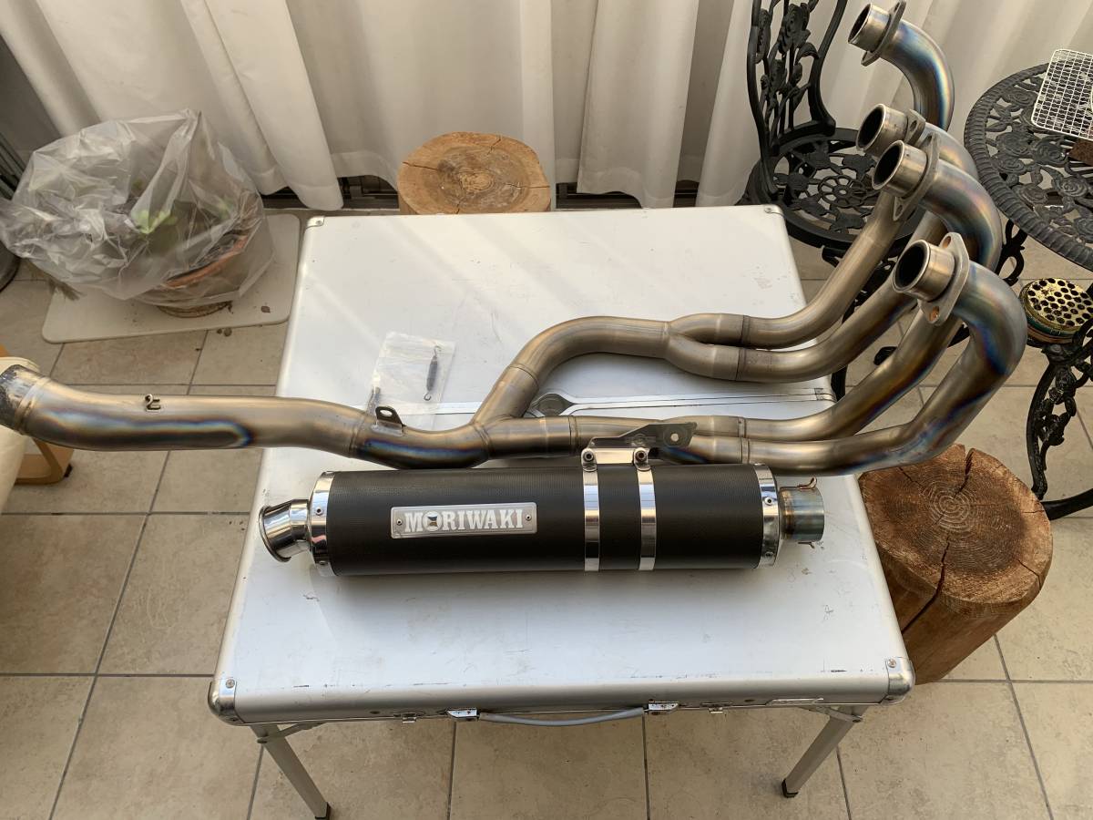 絶版 希少 CB1300 sc54 モリワキZERO チタンフルエキ カーボン