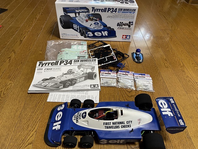 タミヤRC タイレルP34 バッテリー・充電器付 タミヤ タイレルP34メカ、リポバッテリー付き 中古 タミヤ Yahoo