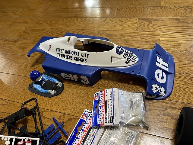 タミヤ タイレルP34メカ、リポバッテリー付き 中古 タミヤ Yahoo