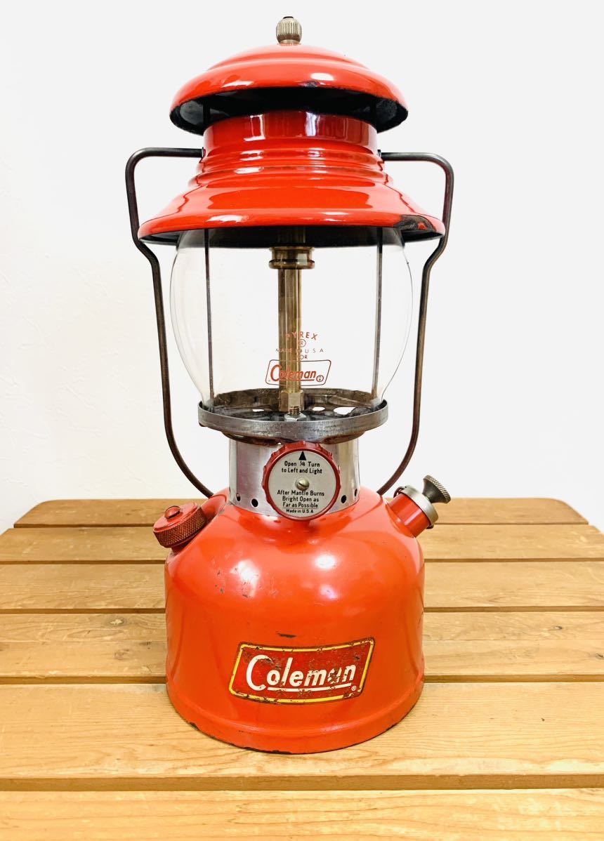 コールマン 200A イエローボーダー o燃焼絶好調 1957年9月 1960年2月