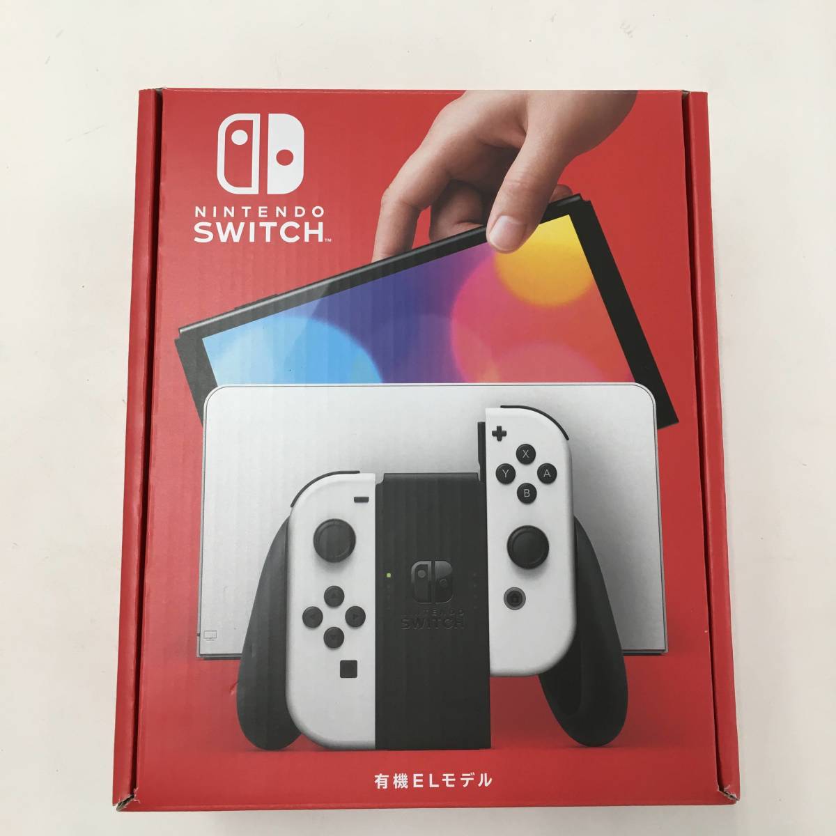 【1円～】Nintendo Switch ニンテンドースイッチ 有機ELモデル 本体 ホワイト ゲーム機 ※動作確認済み 【中古品】