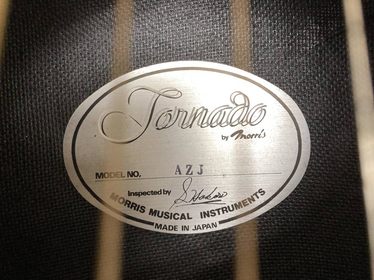 Morris AZJ モーリス Tornado トルネード Acoustic Guitar 