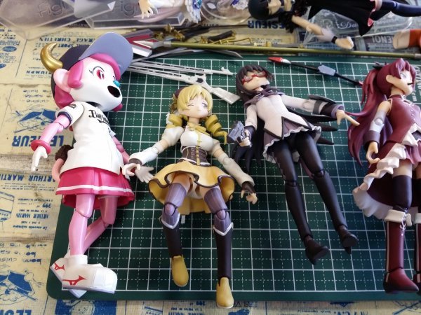 フィグマ　フィギュアーツ　ジャンク　まとめて　まとめ売り　アニメ　まどマギ　プリキュア　美少女 figma ジャンク フィギュア