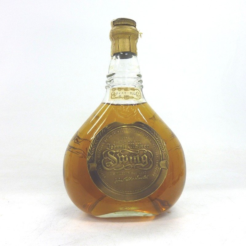 JOHNNIE WALKER ジョニーウォーカー スウィング コルク栓 古酒 ジョニーウォーカー スウィング コルクキャップ 特級従価 760ml 箱なし