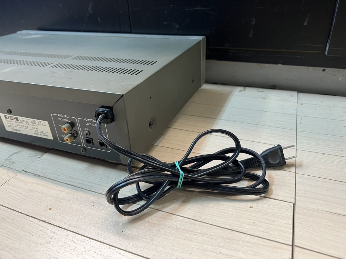 ☆TEAC ティアック☆RW-800 CDレコーダー☆CD Rewritable Desk☆ RW