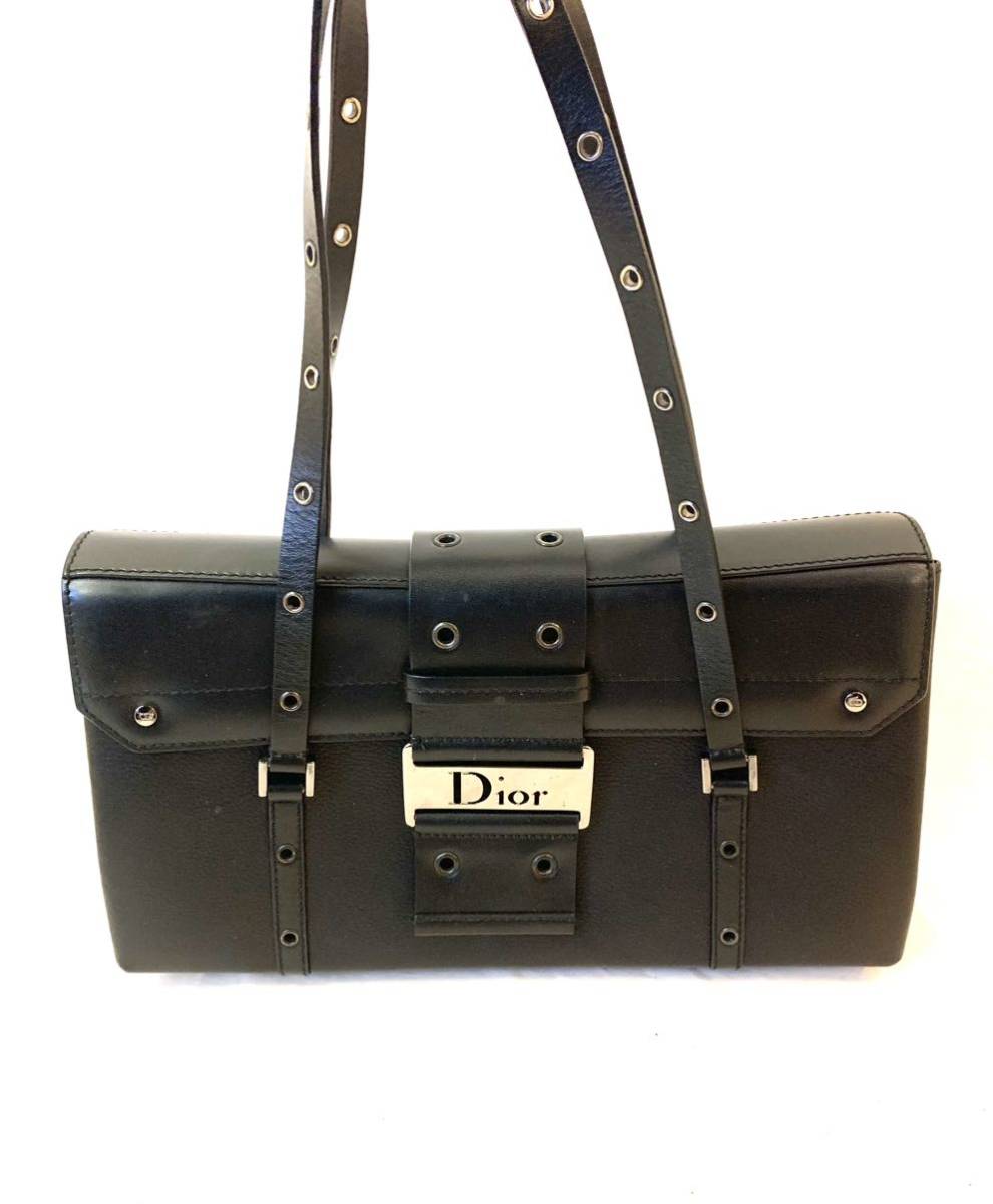 Christian Dior クリスチャン ディオール ストリートシックバッグ ブラック ヴィンテージ