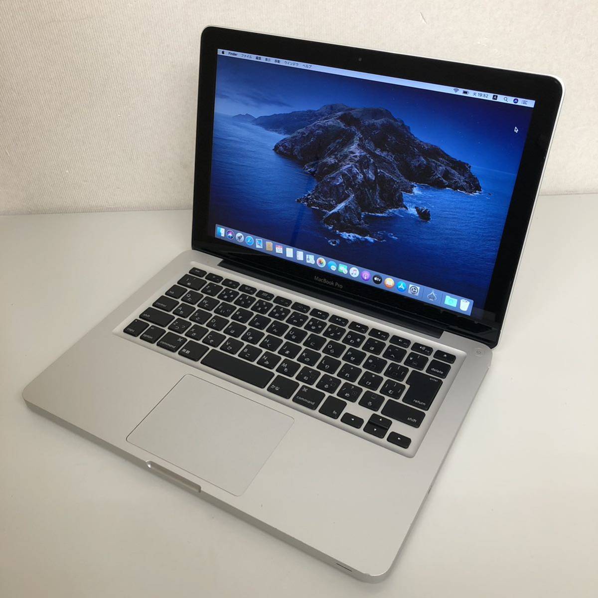 238105PT050206 【ジャンク ドライブ不良】Apple MacBook Pro 13インチ Mid2012 MD101J/A Catalina/Core i5 2.5GHz/4GB/HDD500GB/A1278