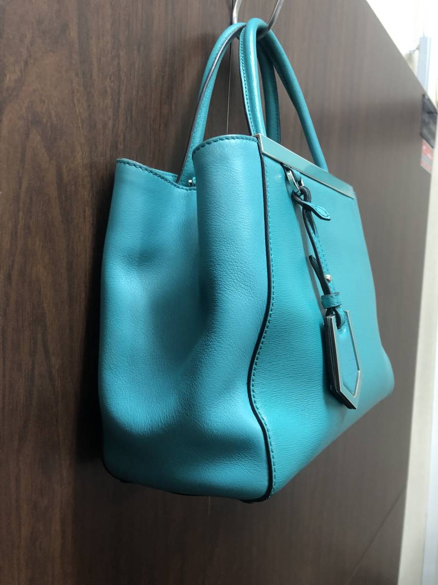 FENDI○フェンディ○エメラルドグリーン トゥールージュ グリーン 