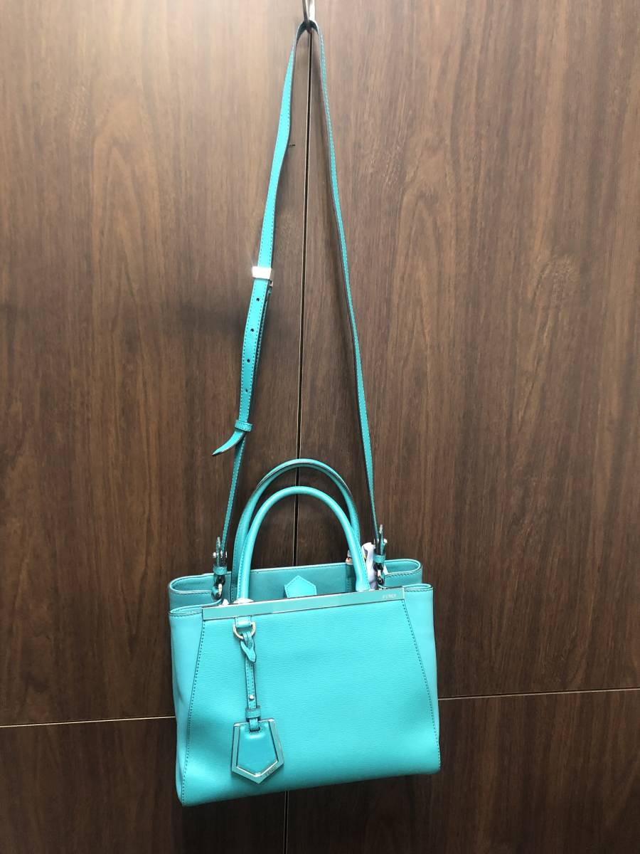 FENDI○フェンディ○エメラルドグリーン トゥールージュ グリーン 