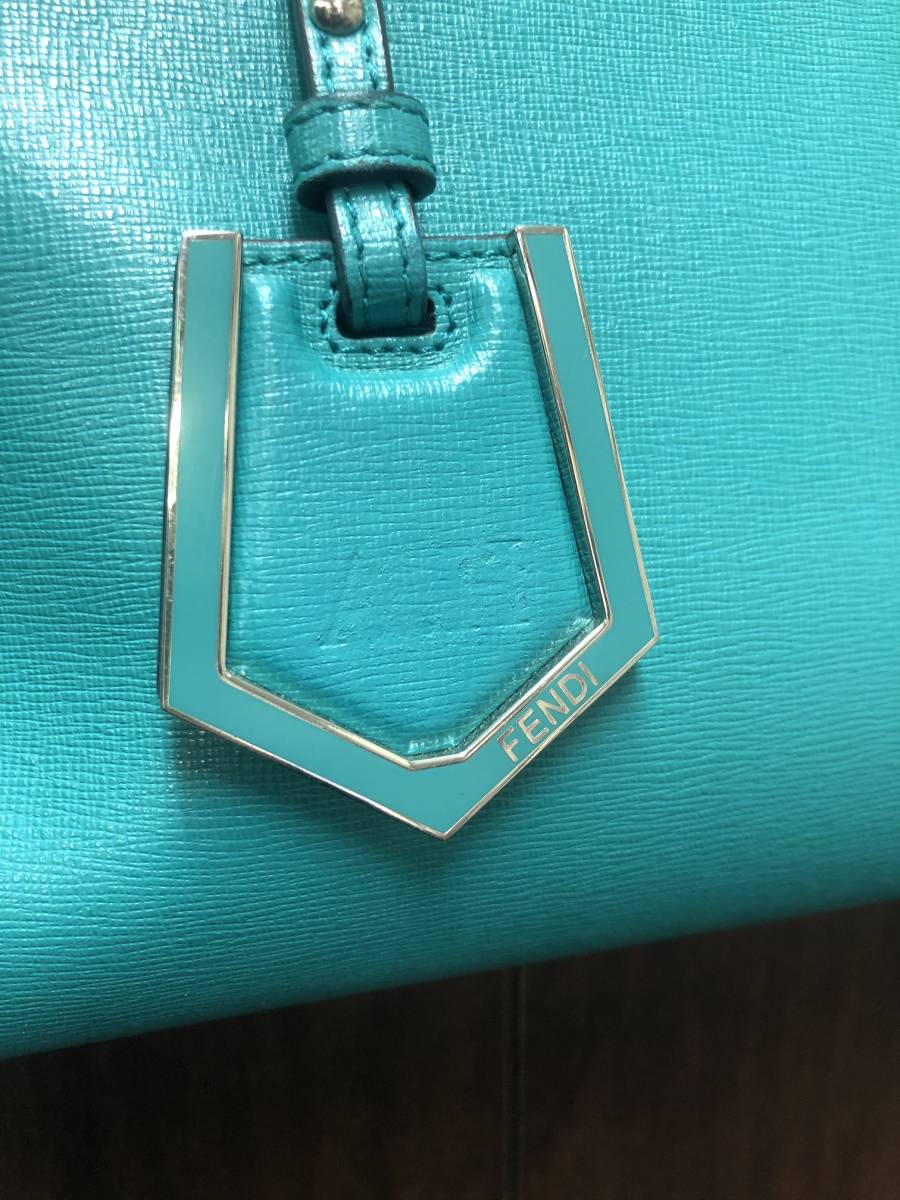 FENDI○フェンディ○エメラルドグリーン トゥールージュ グリーン 