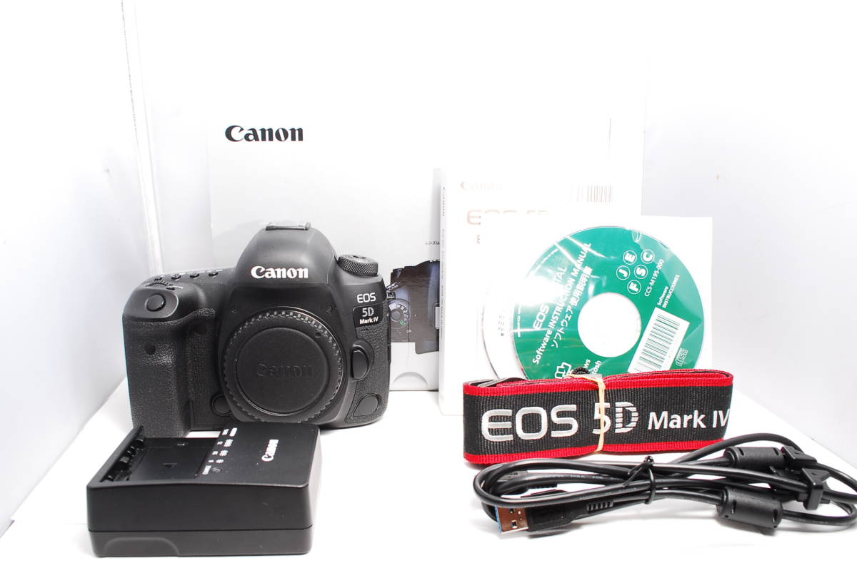 〓外観綺麗 元箱 付属品完備〓CANON キヤノン EOS 5D Mark IV 4