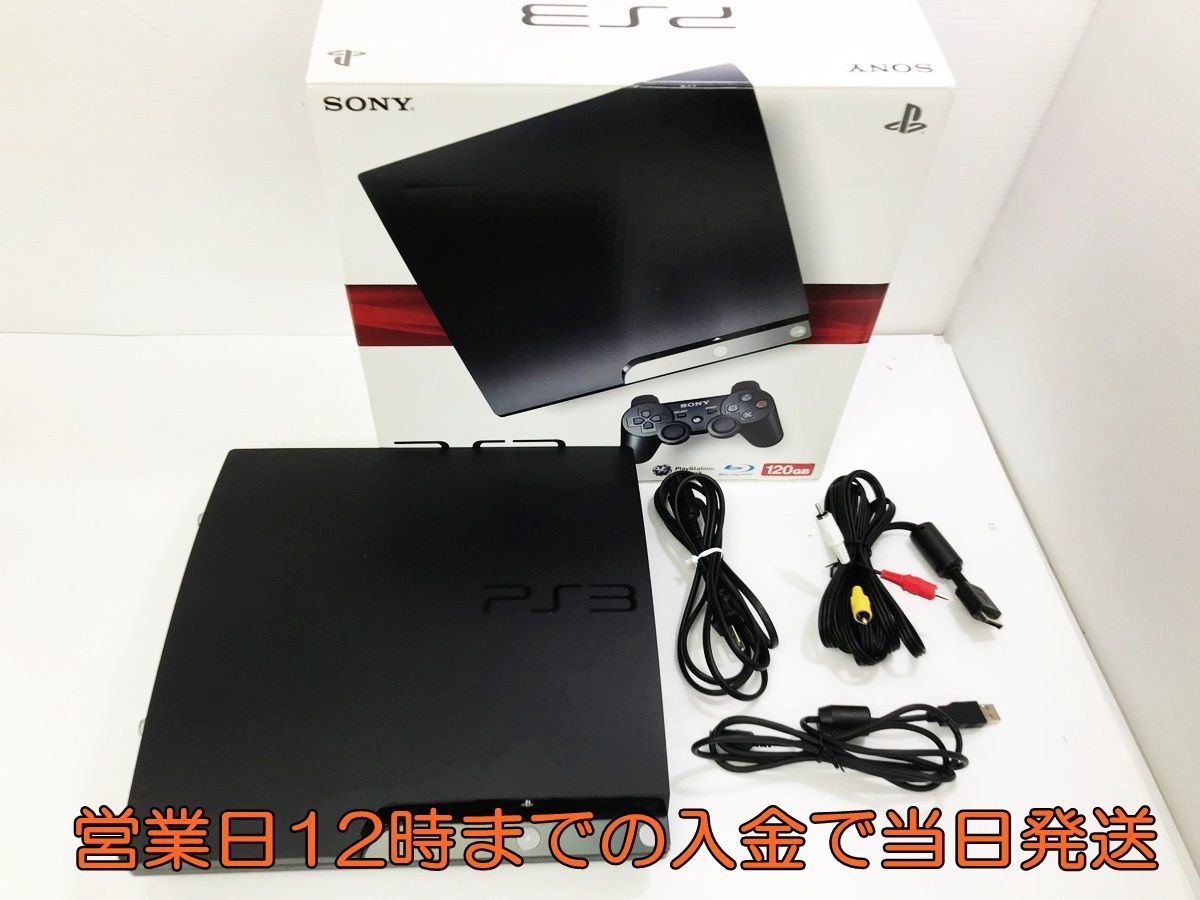 【1円】PS3 本体 PlayStation 3 (120GB) チャコール・ブラック (CECH-2000A) 初期化・動作確認済み 1A3000-1306yy/G4