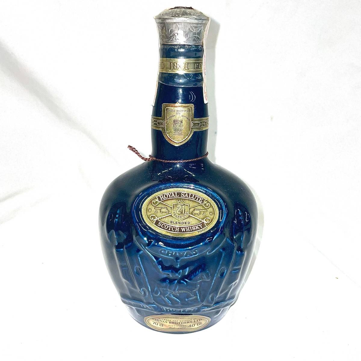 21年 ロイヤルサルート SALUTE ROYAL 未開栓 赤 未開栓ROYAL 700ml 青 古酒