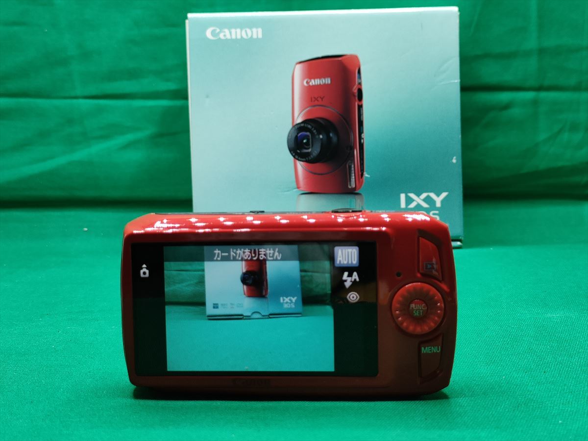 希少】Canon IXY30S コンパクトデジカメ 赤 レッド 【公式通販】