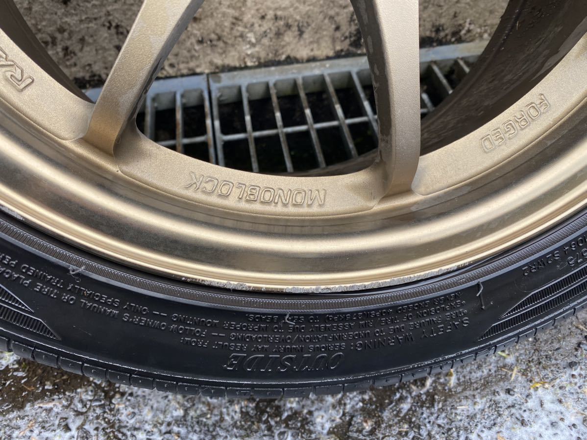 鍛造軽量ホイール レイズ ボルクレーシング CE28N 15インチ 4H-100 6.5 
