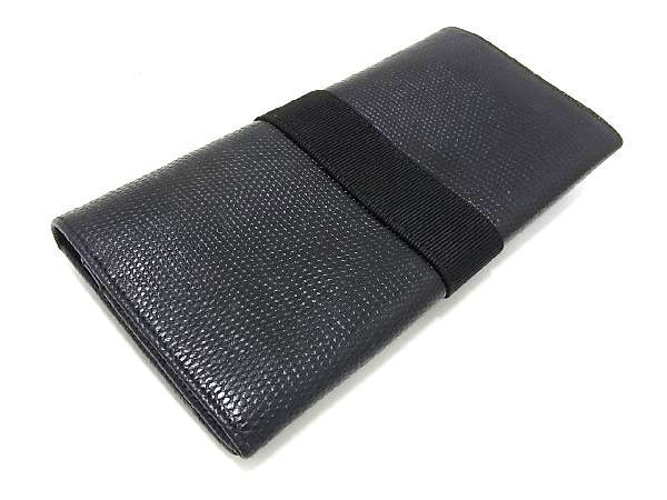 1円 □美品□ Salvatore Ferragamo フェラガモ ヴァラ リザード型押し