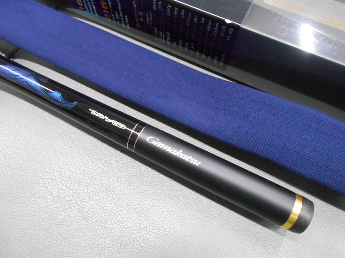 がまかつ名竿 磯竿 がま磯グラナード185-53 ④ 未使用品です。グレ