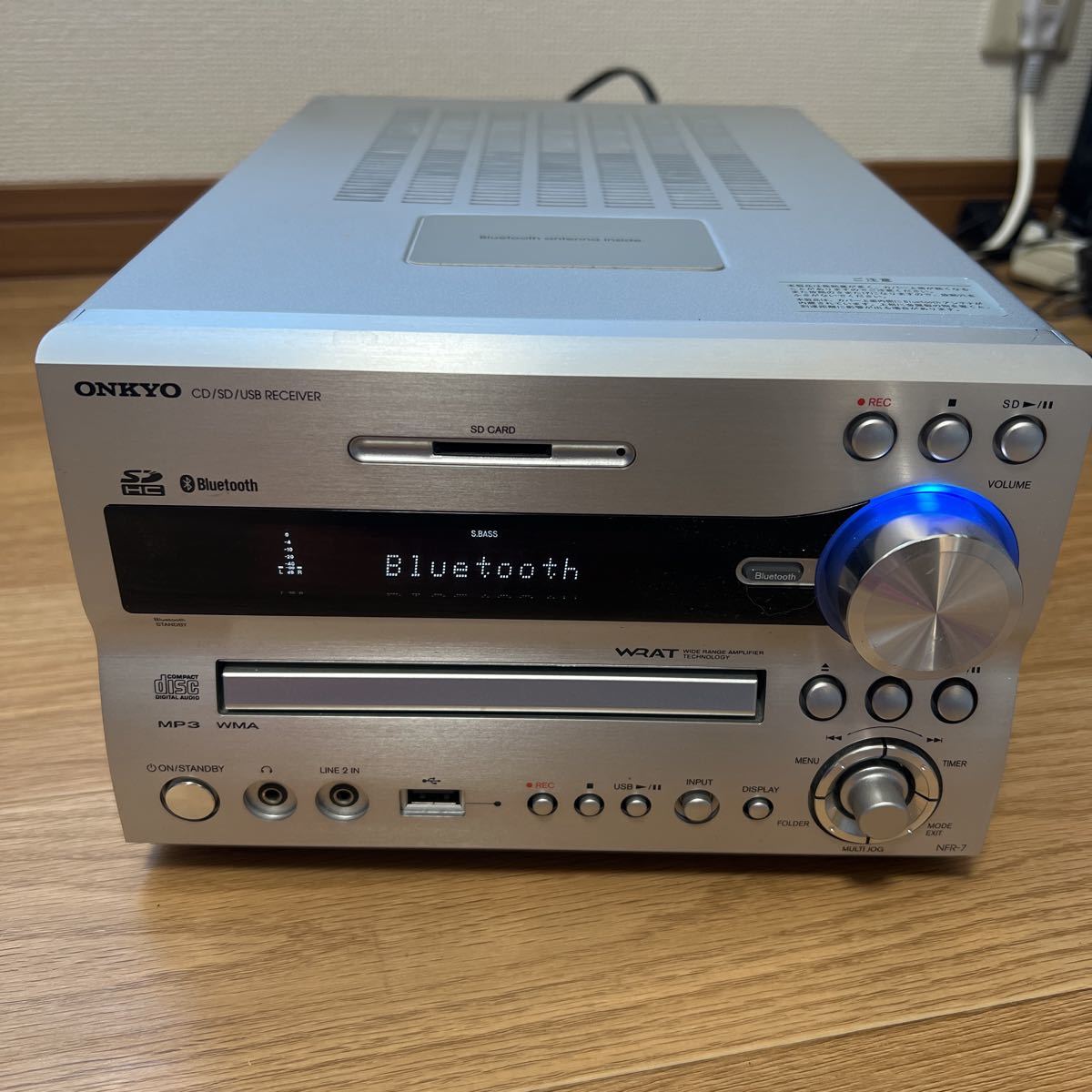 ONKYO NFR-7 ジャンク品☆動作しません☆ ONKYO NFR-7 オンキョー