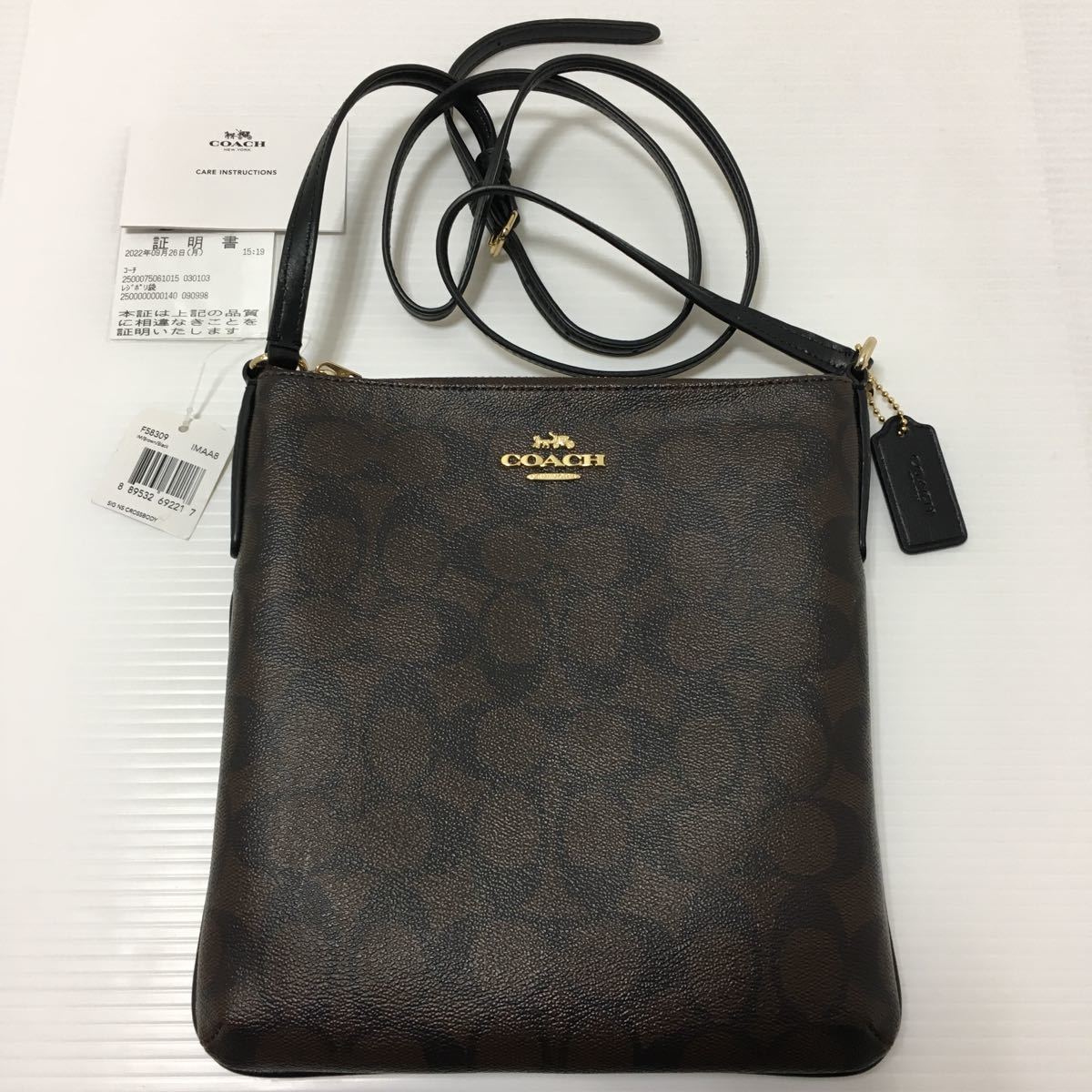 即決☆未使用】 COACH コーチ シグネチャー レディース ショルダー 