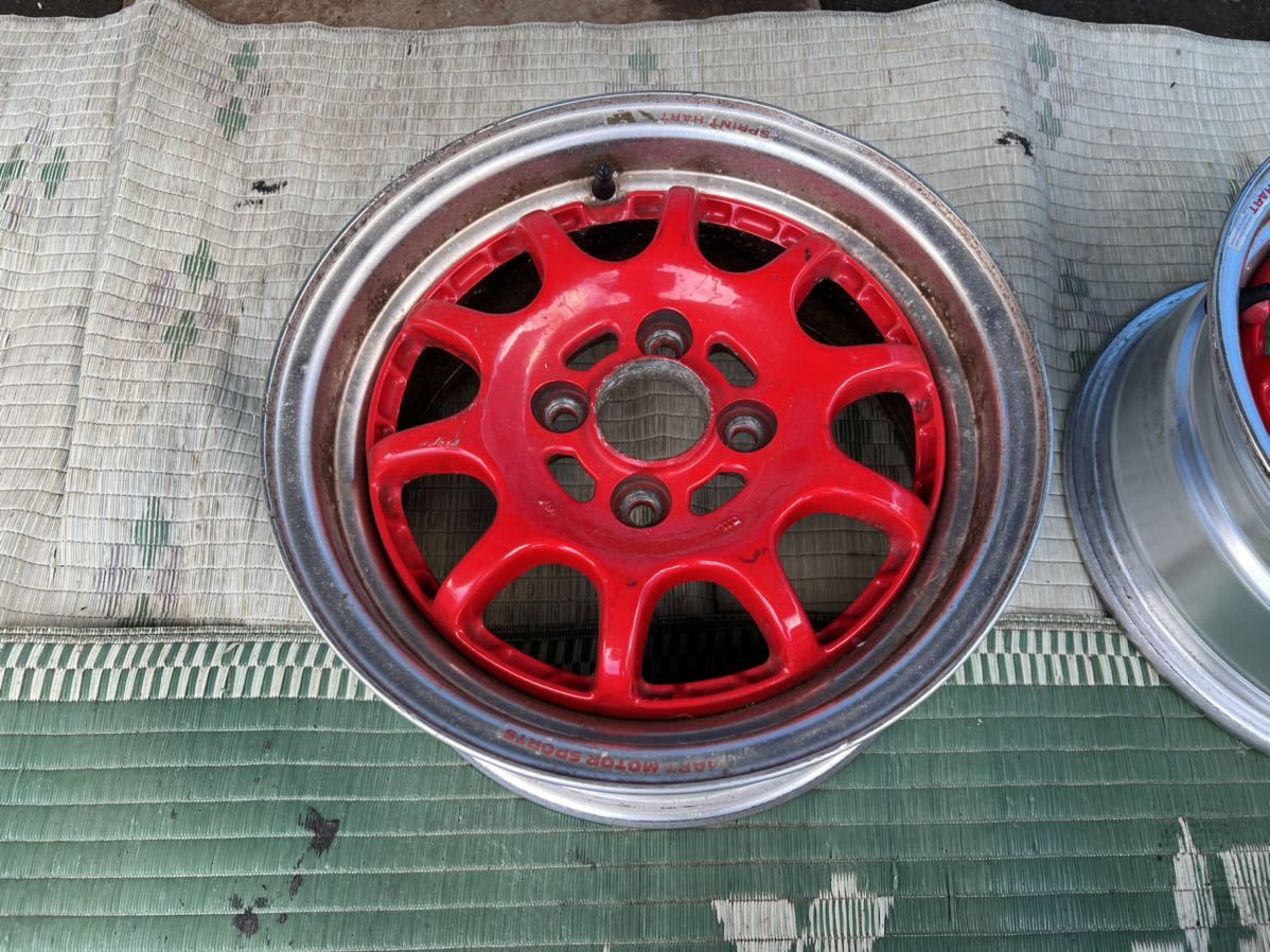 スプリントハート 14インチ 6.5J 100 4h +40(社外品)｜売買された 