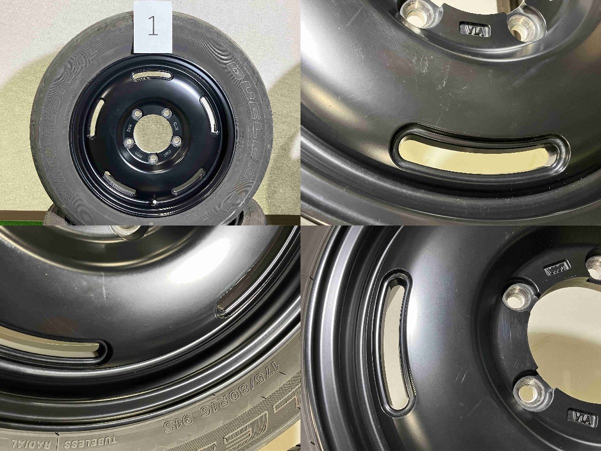 16インチ 4本 ジムニー 5H-139.7 5.5J+20 レンジャー 5.5J スズキ ジムニー