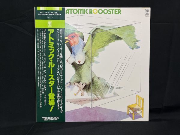 C593】希少 LP レコード 帯付き Atomic Rooster/アトミック