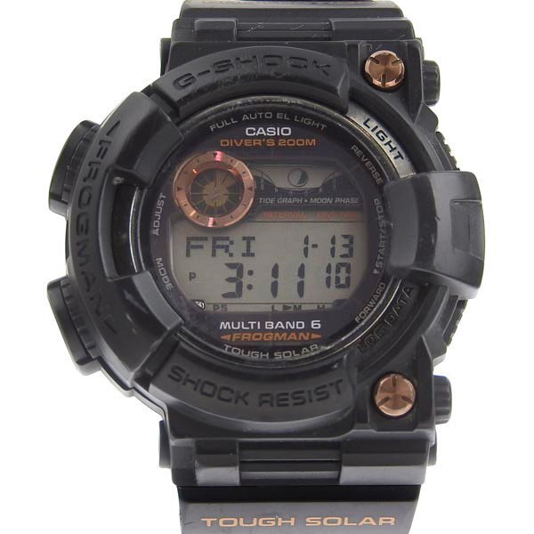 1円☆03楽市☆ CASIO カシオ G-SHOCK フロッグマン メンズ ソーラー 腕時計 GWF-1000B