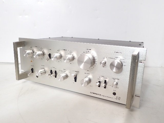 HOT，新作 Pioneer パイオニア ステレオプリアンプ C-77 ☆ 68EFC-26