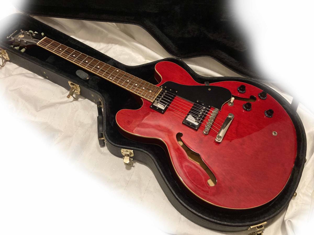 ♪レア♪Epiphone 59' ES-335 ハードケース付属 セミアコ ES-335