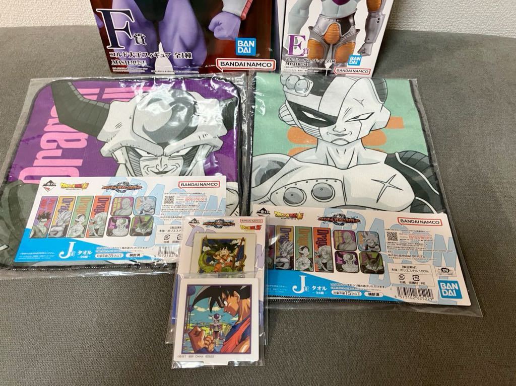 一番くじ ドラゴンボール E賞 一番くじ ドラゴンボール　E賞メカフリーザフィギュア F賞 コルド大王フィギュア