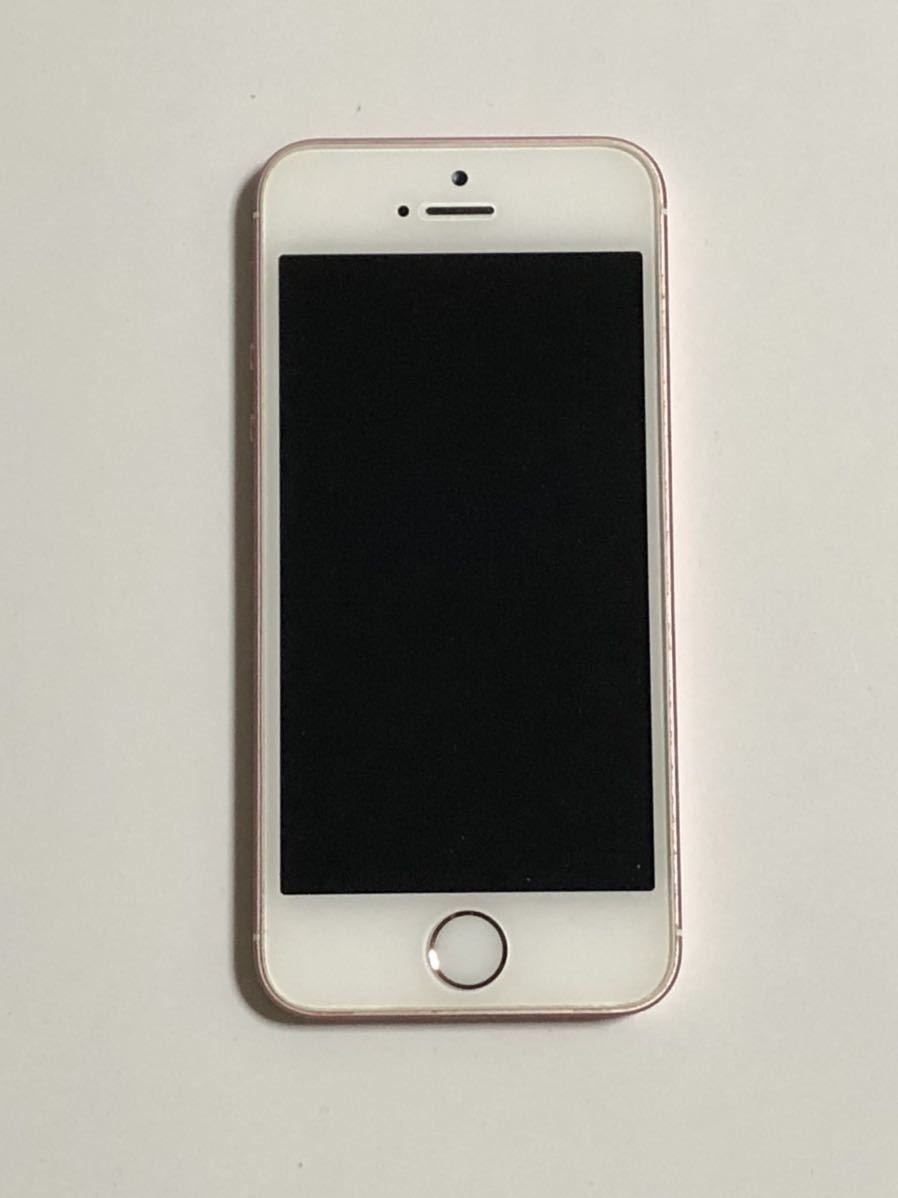 SIMフリー iPhone SE 16GB 100% 第一世代 ローズゴールド SIMロック