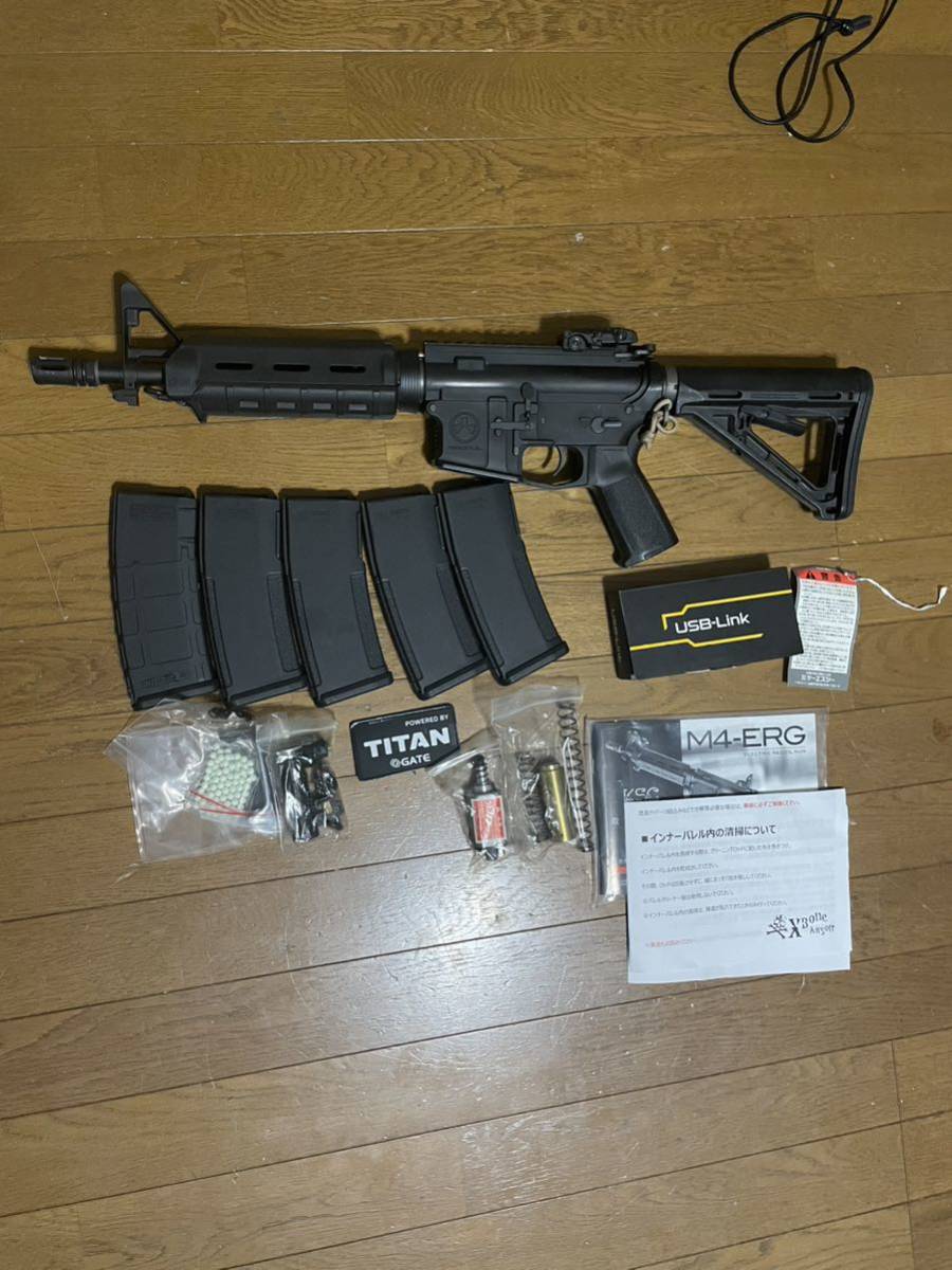 KSC PTS RM4 ERG CQB x boneタイタンカスタム品 RM4 ERG PTS レビュー